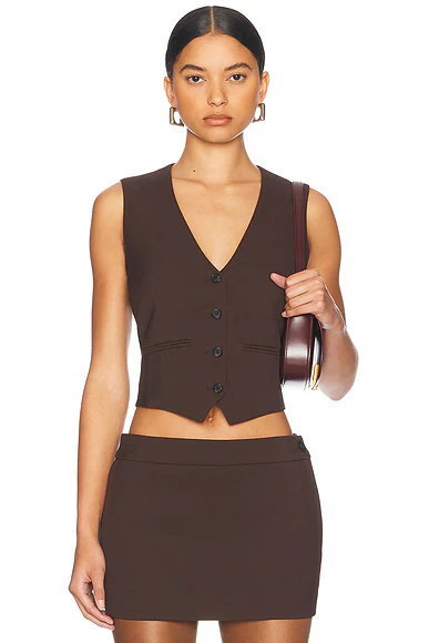 Waistcoat Dark Brown
