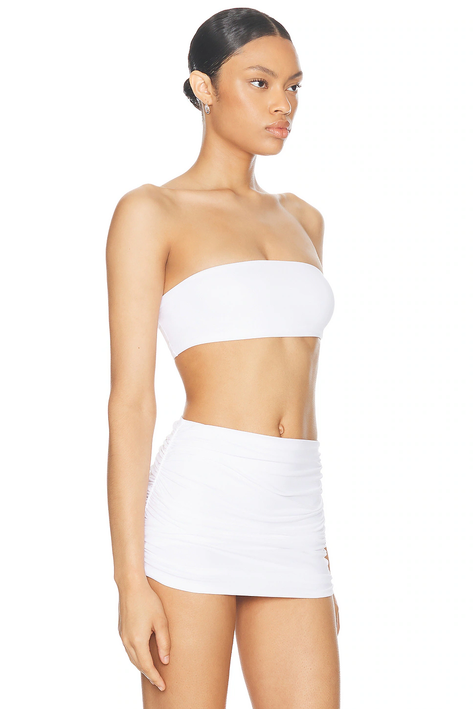 Bandeau Bikini Top White