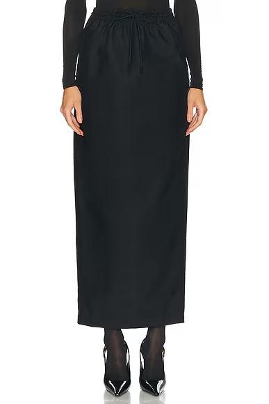 Utility Column Skirt Black