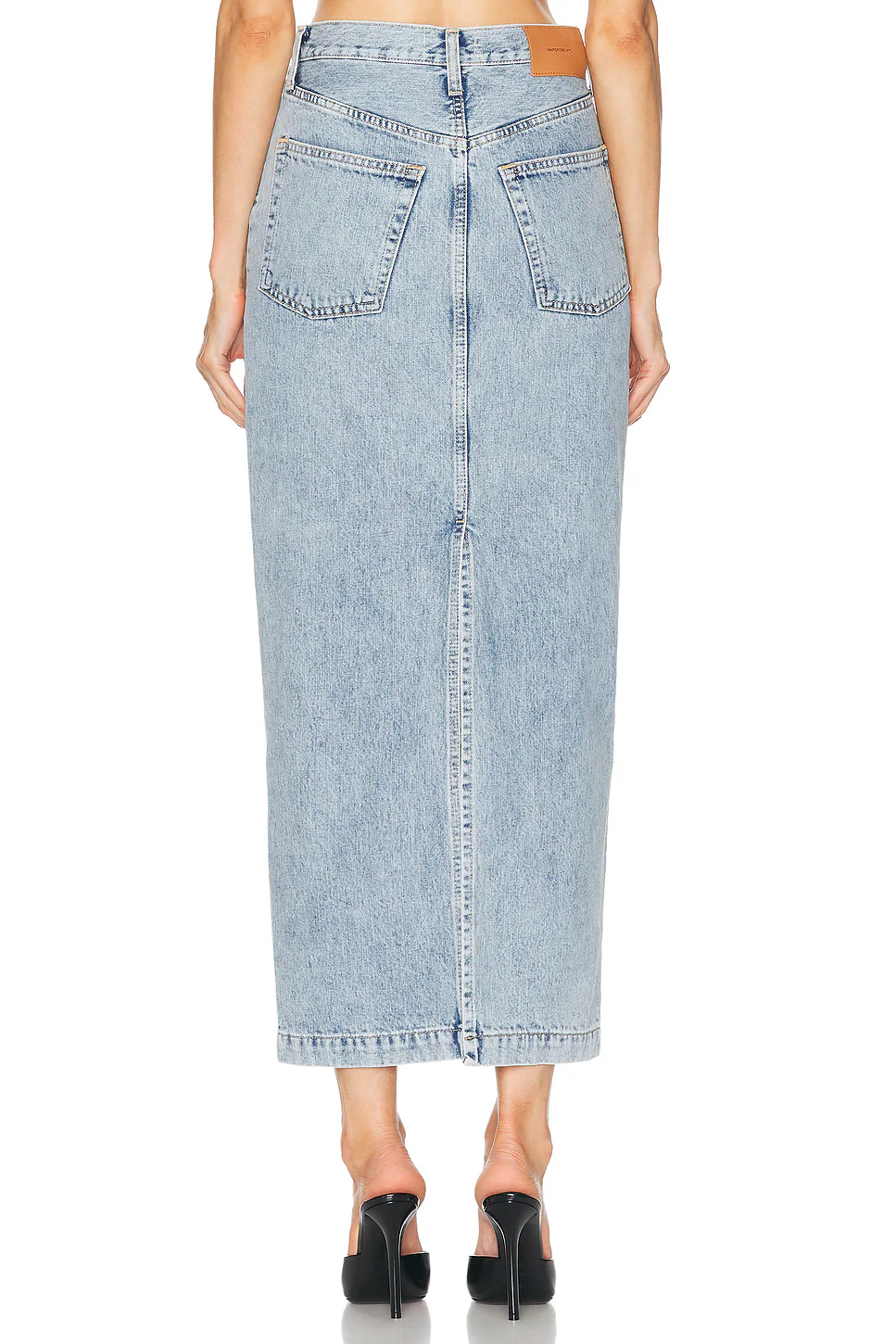 Column Skirt Blue