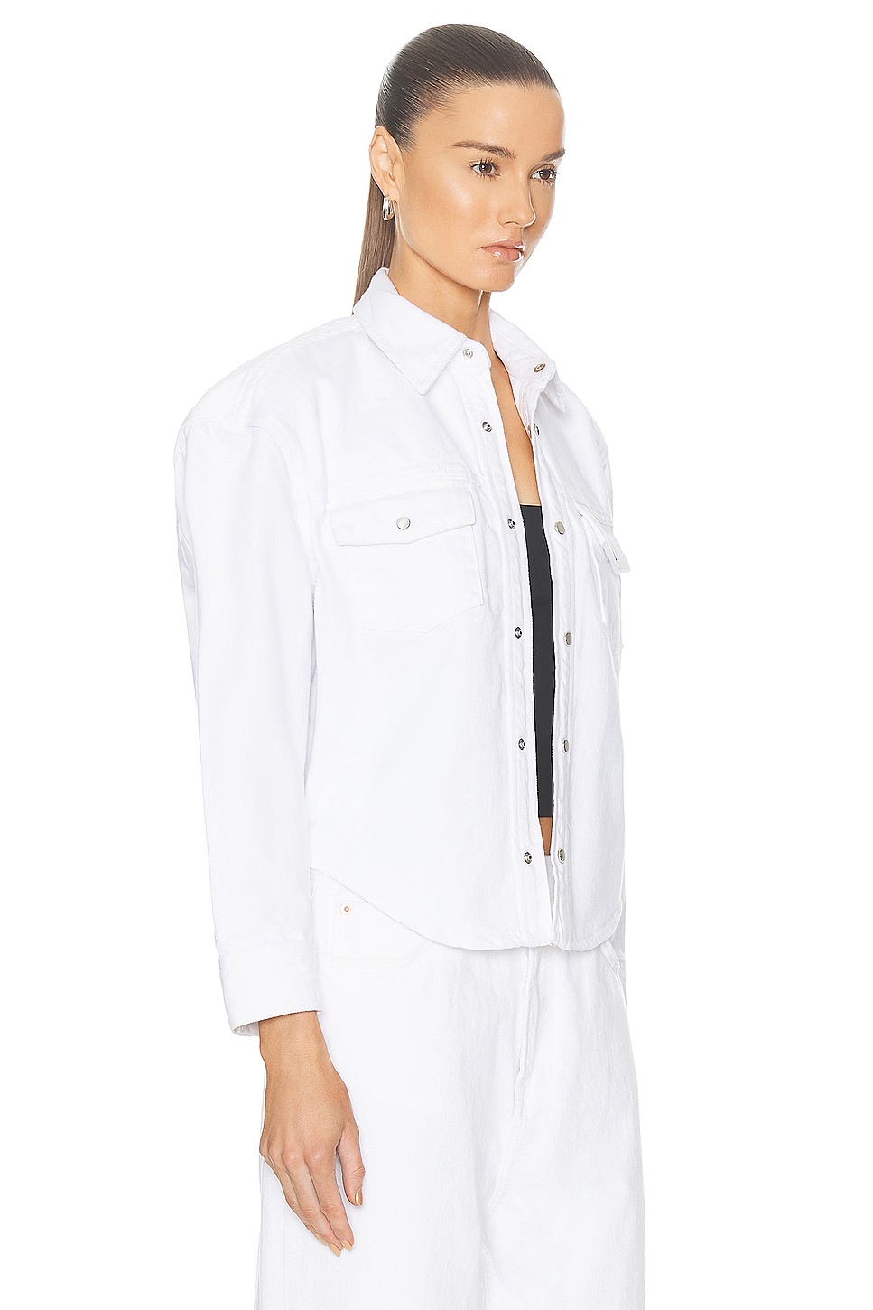 Denim Jacket White