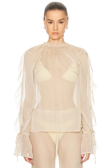 Jeanie Top Macadamia