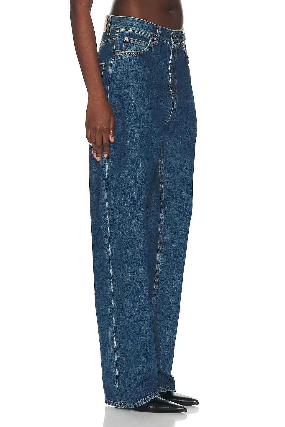 Denim Low Rise Jeans Indigo