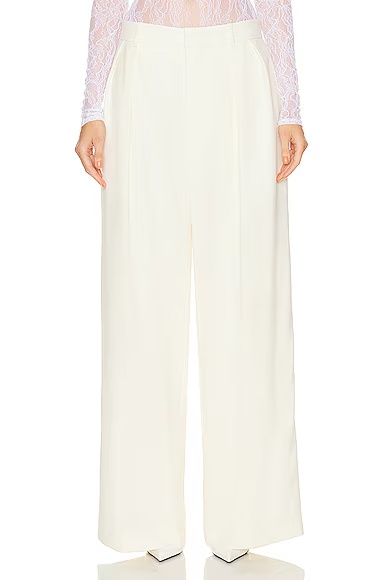Evening Trouser Off White