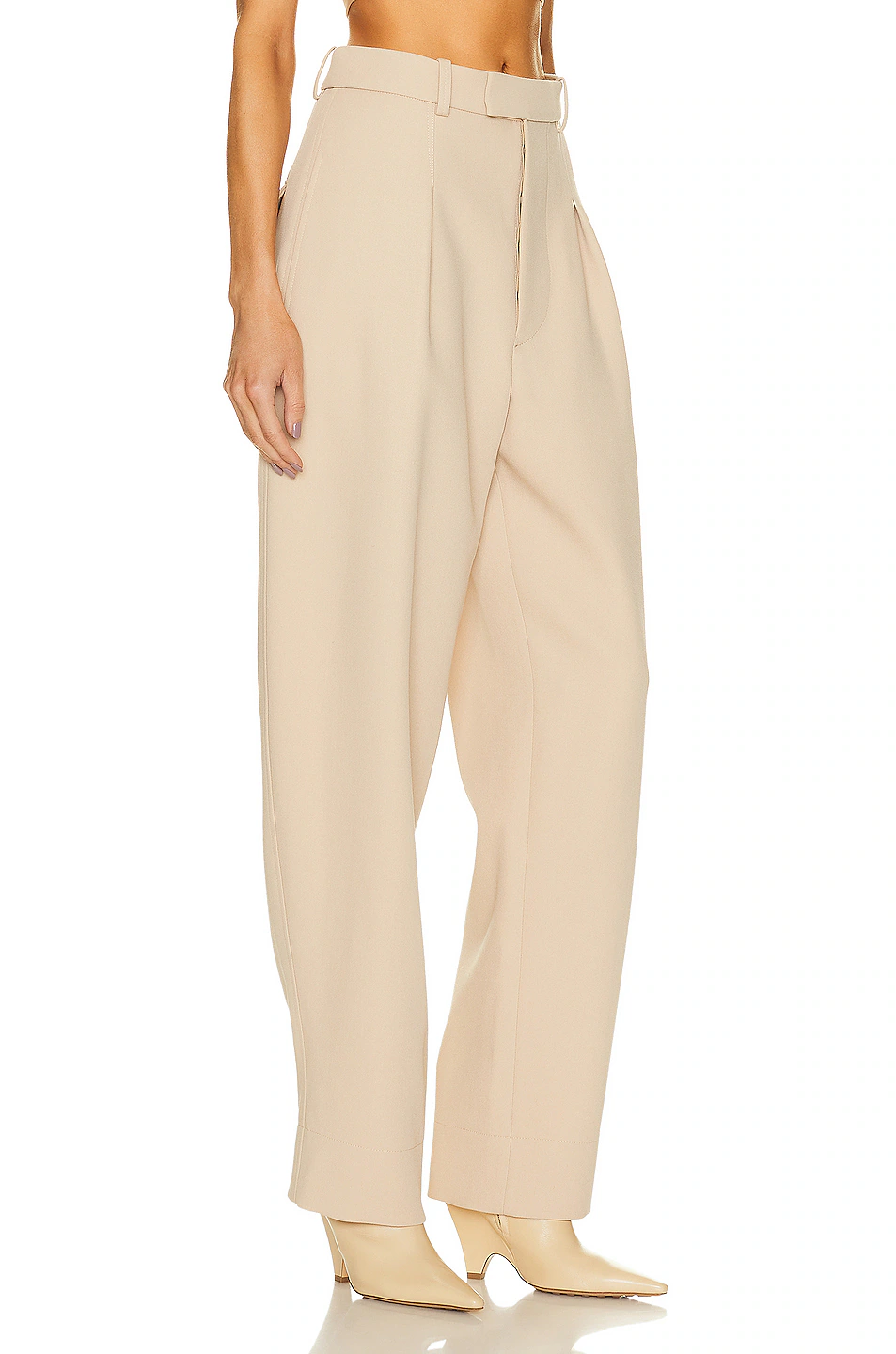 x Hailey Bieber Hb Trouser Beige