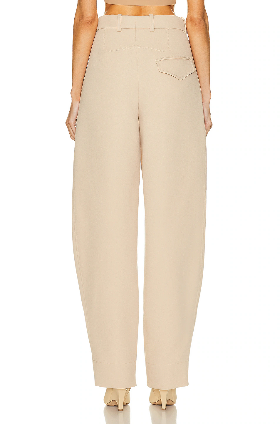 x Hailey Bieber Hb Trouser Beige