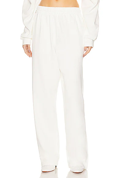 x Hailey Bieber HB Track Pant Off White