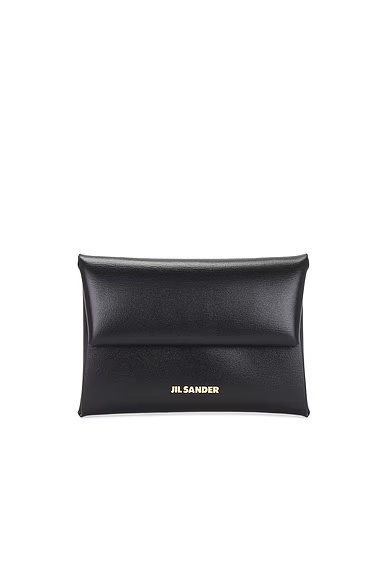 Folded Coin Purse Black