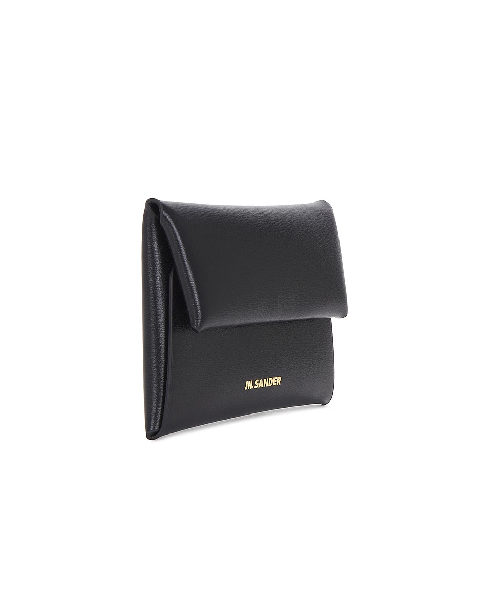 Folded Coin Purse Black