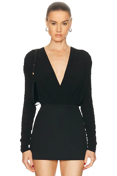 Ayah Bodysuit Black
