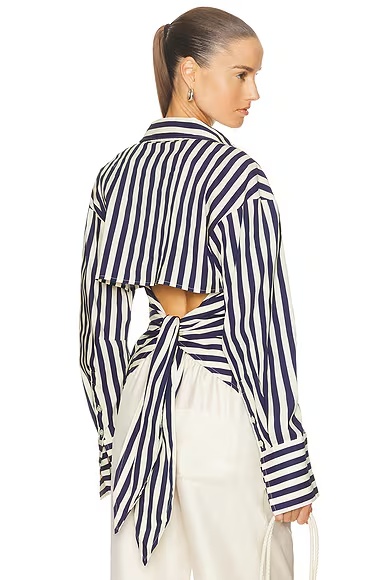 Loch Top Navy & Cream