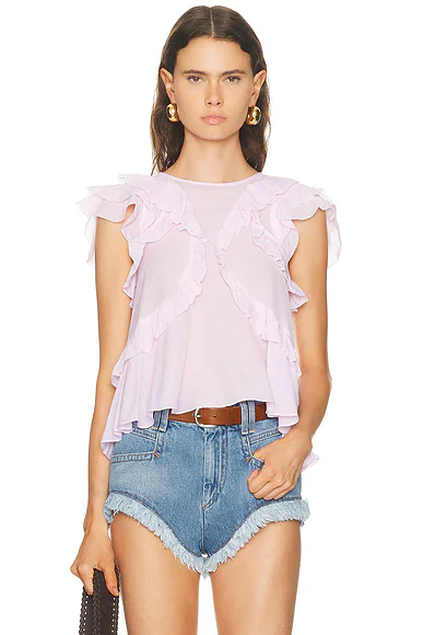 Nalou Blouse Light Pink