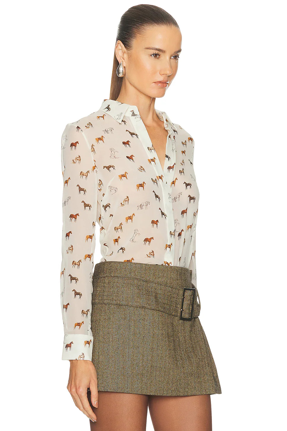 Henri Blouse Ivory Multi