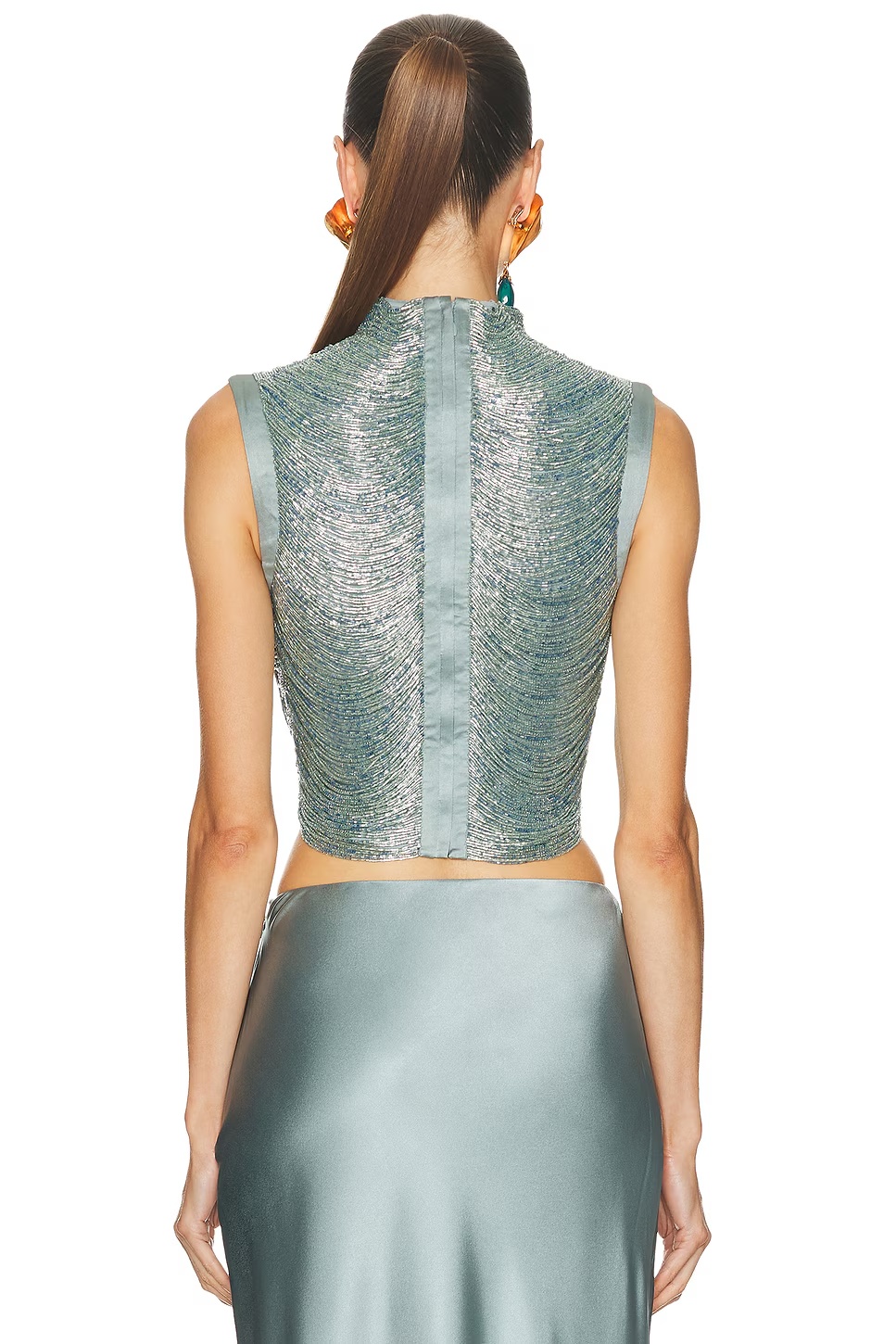Taraji Sleeveless Top Celadon