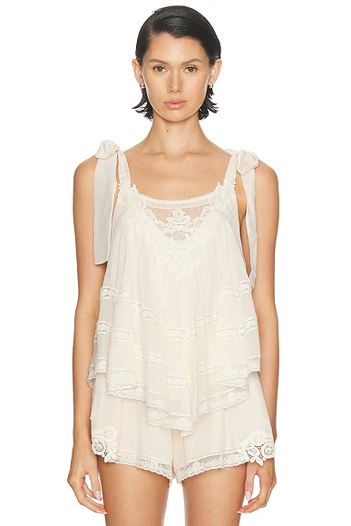 Awaken Cami Top Cream