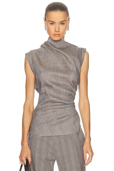 Asymmetric Top Beige