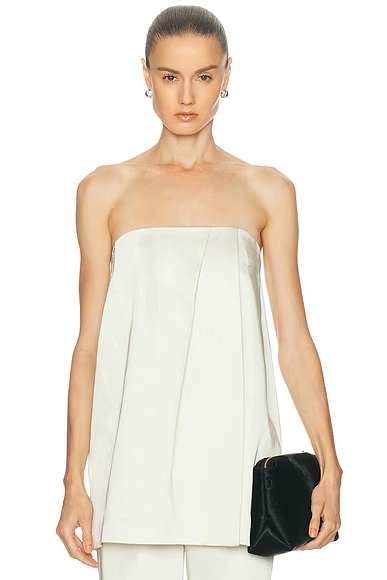 Monet Top Satin Beige