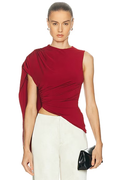 Cleo Top Dark Cherry