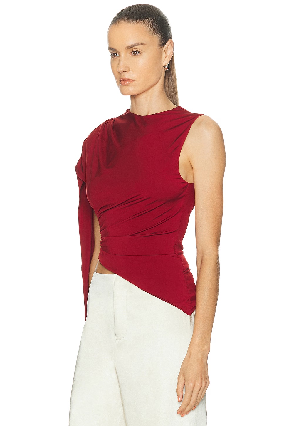 Cleo Top Dark Cherry