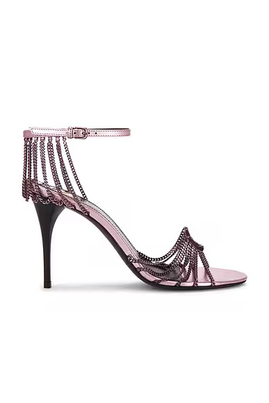 Babylone Chain Sandal Kitty Pink