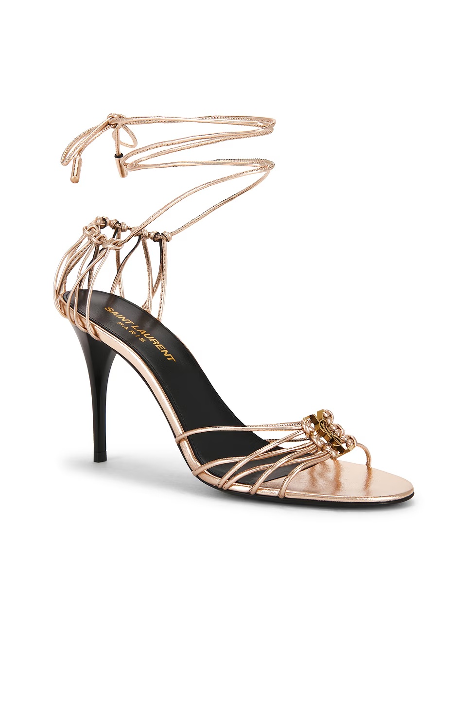 Babylone Sandal Metal Soft Rose