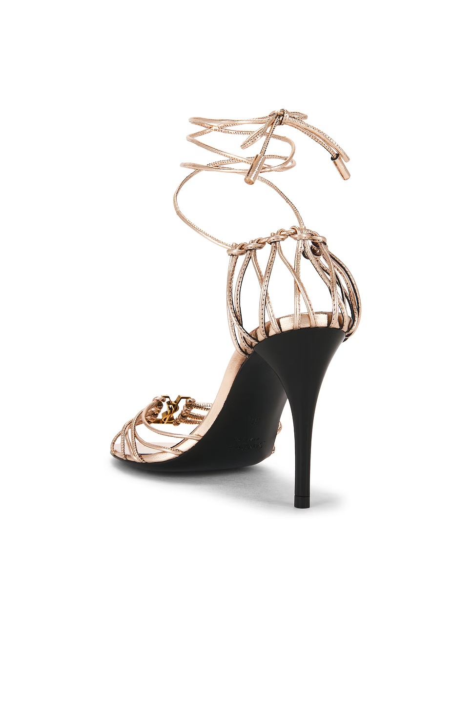 Babylone Sandal Metal Soft Rose