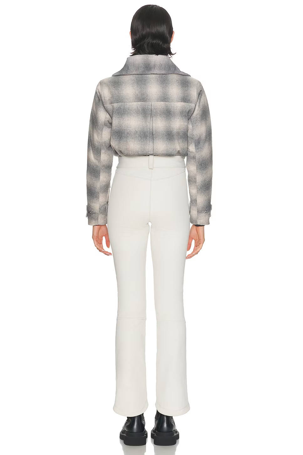 Telluride Ski Suit Plaid Smoke & Stone