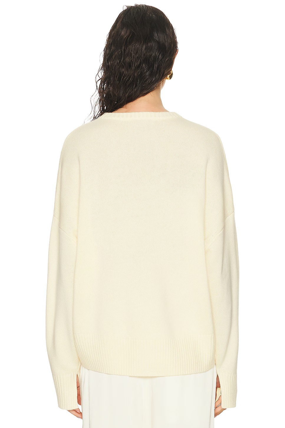Anton Long Sleeve Crewneck Sweater Butter