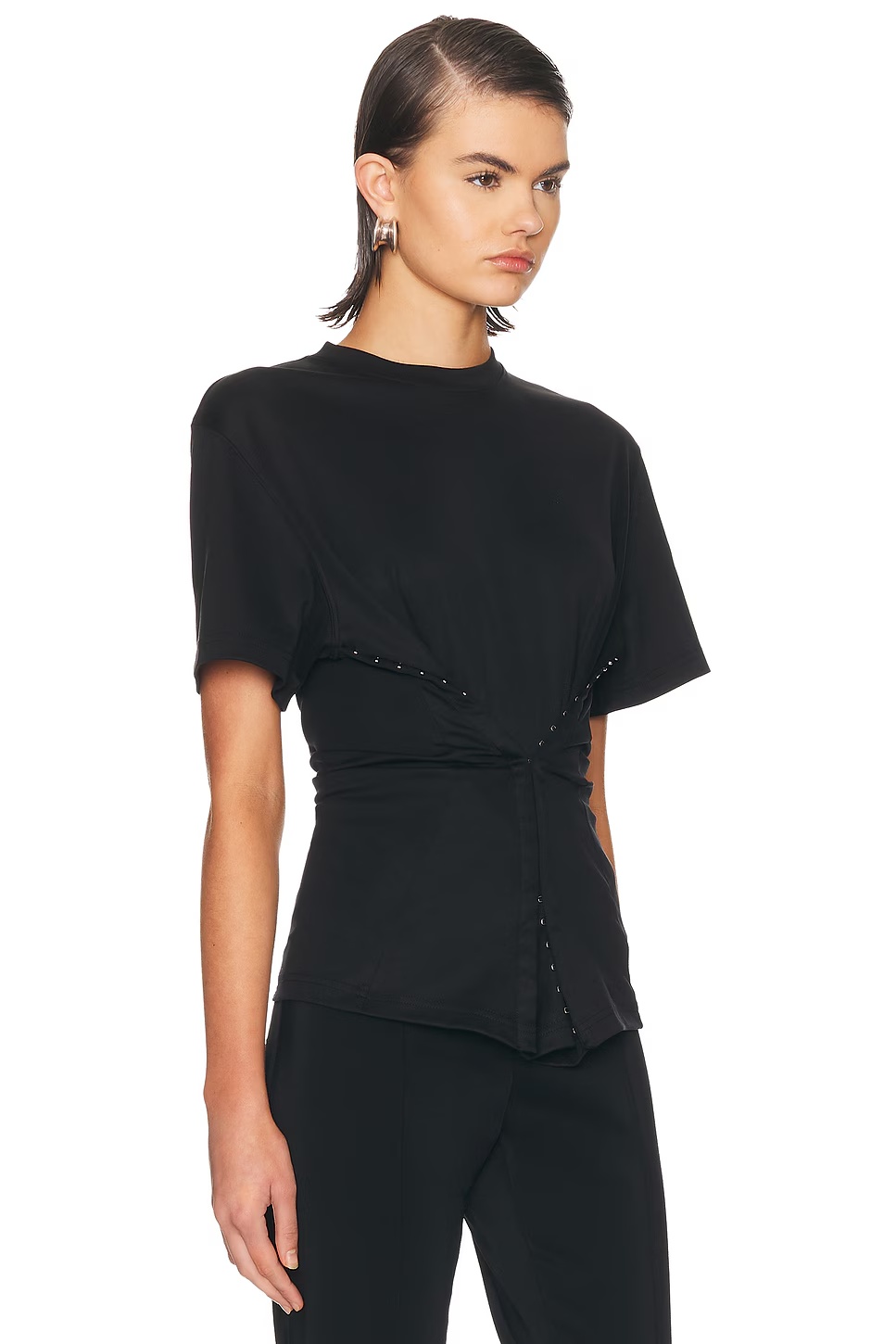 Short Sleeve Top Black