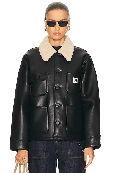 Shepton OG Michigan Coat Black & Natural