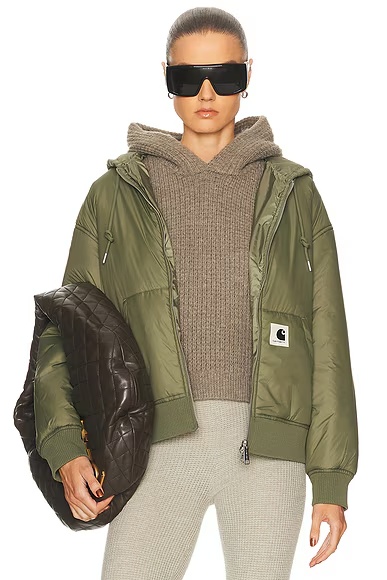 Hooded Gadd Jacket Dollar Green