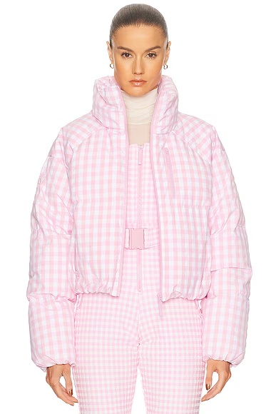 Cortina Ski Jacket Peony Gingham
