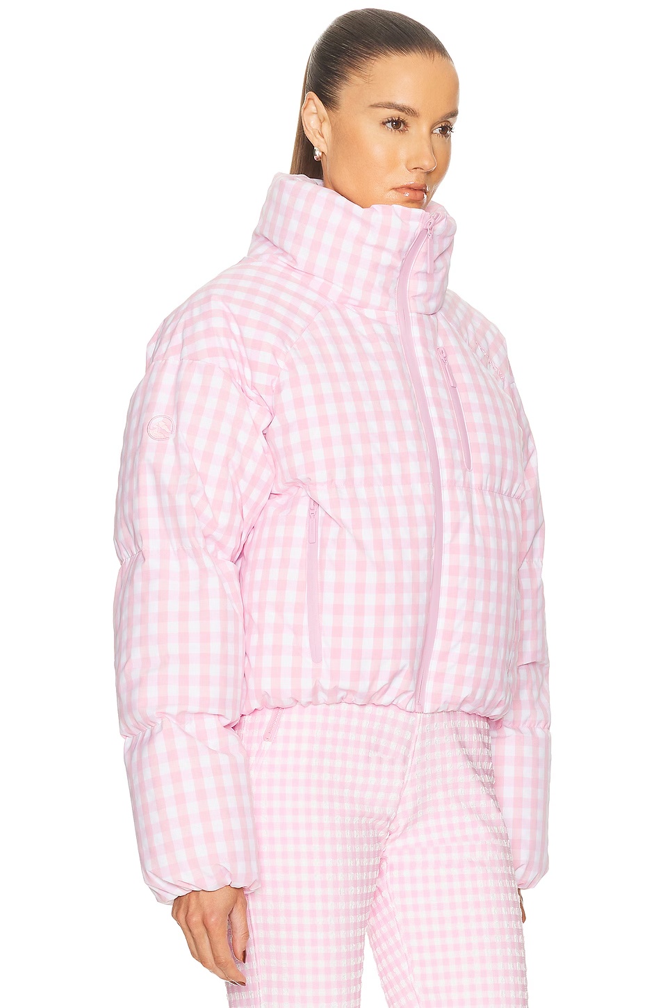 Cortina Ski Jacket Peony Gingham