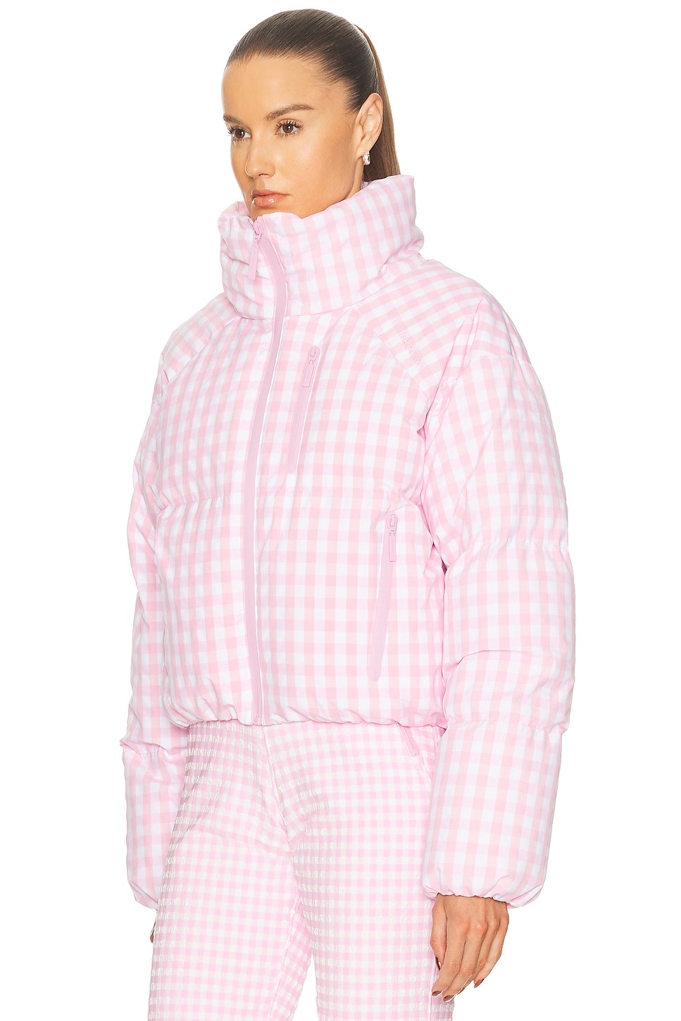 Cortina Ski Jacket Peony Gingham