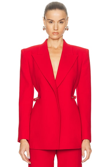 Epona Blazer Scarlet Red
