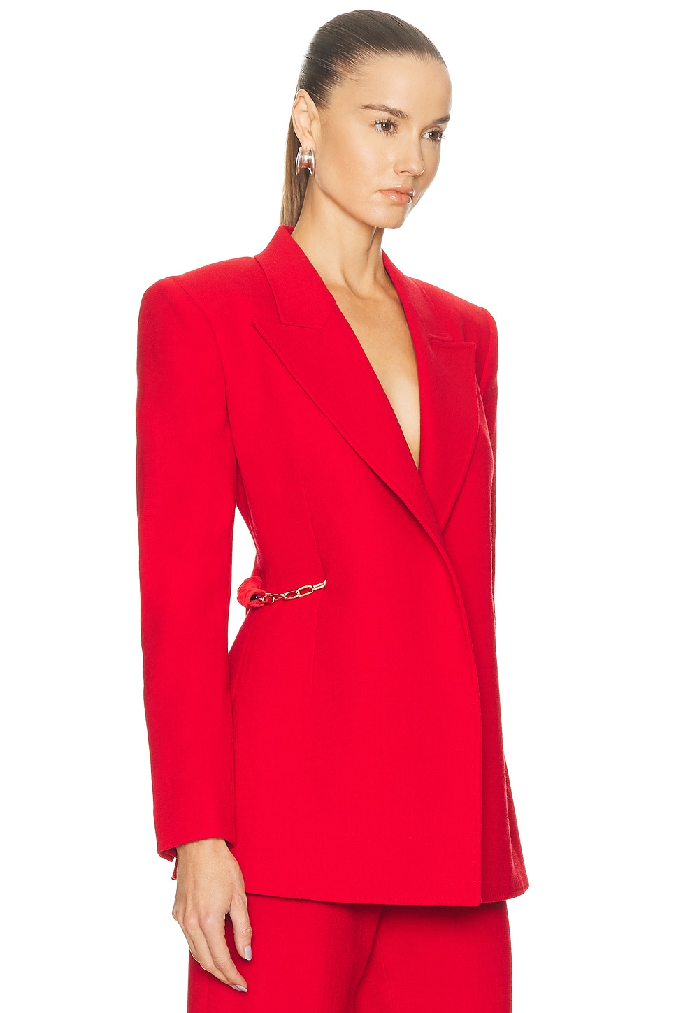 Epona Blazer Scarlet Red