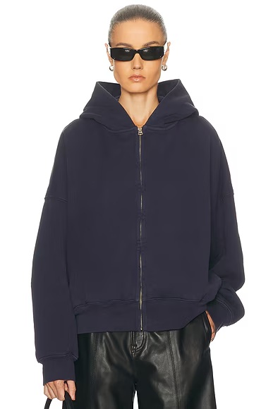 Zip Hoodie Navy