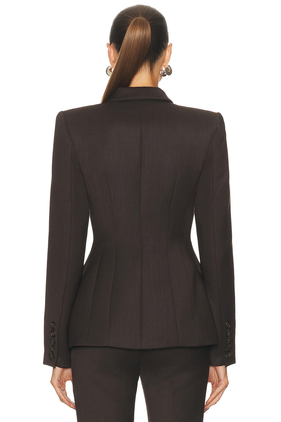 Double Breasted Blazer Espresso