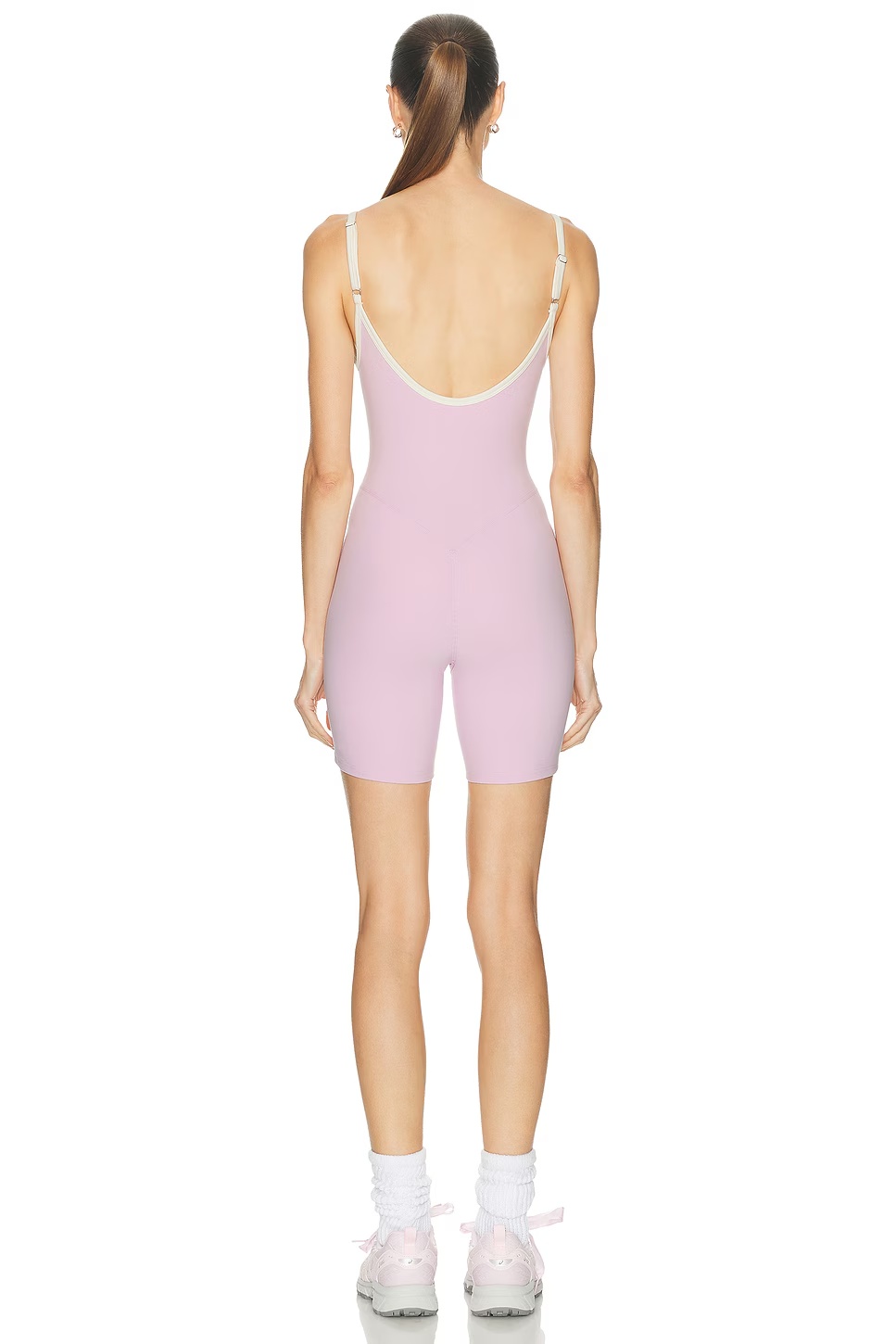 The Shorts Onesie Parfait & Creme
