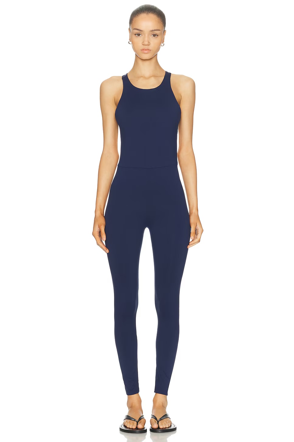 Crossback Leotard Navy
