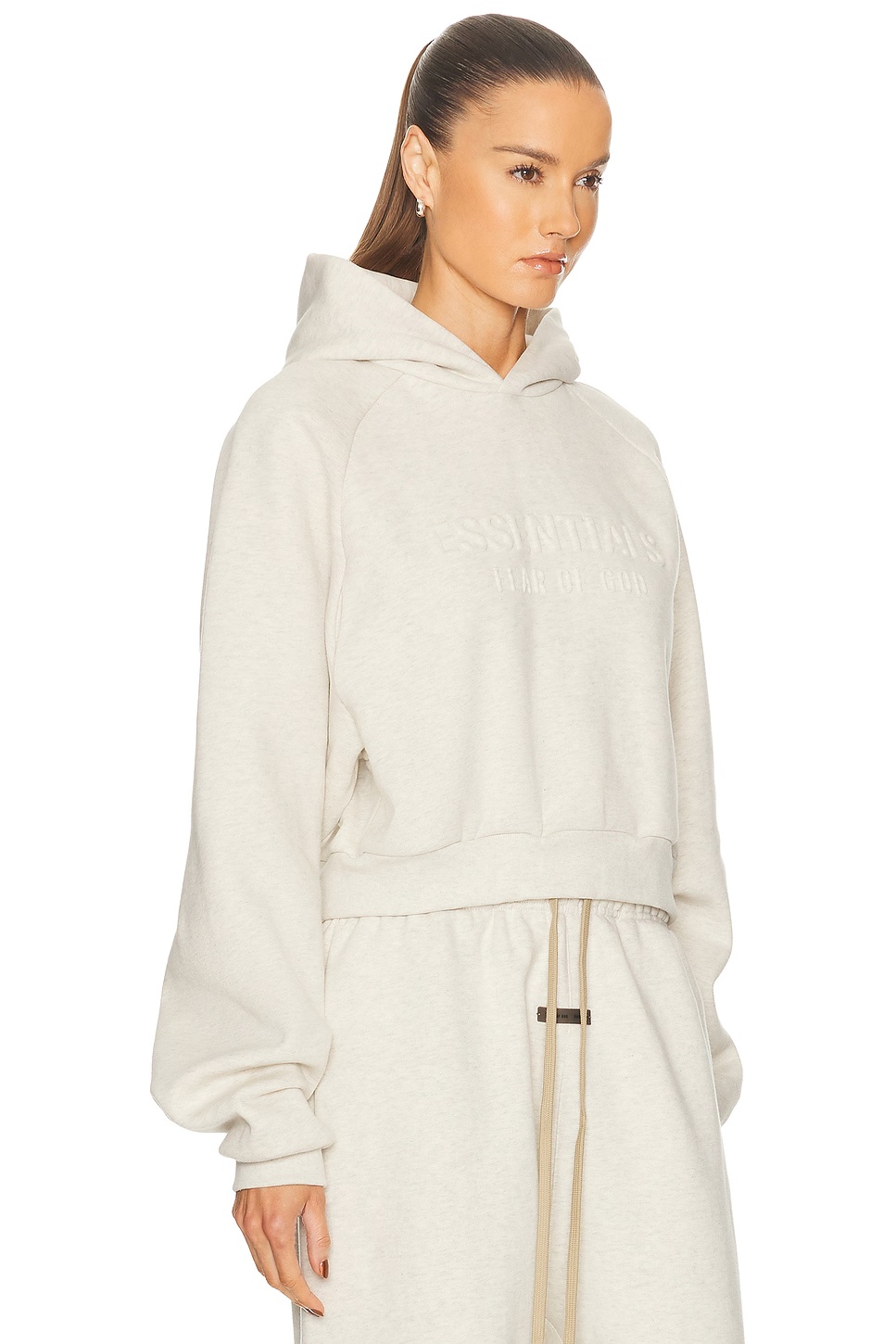 90's Raglan Hoodie Oatmeal Heather