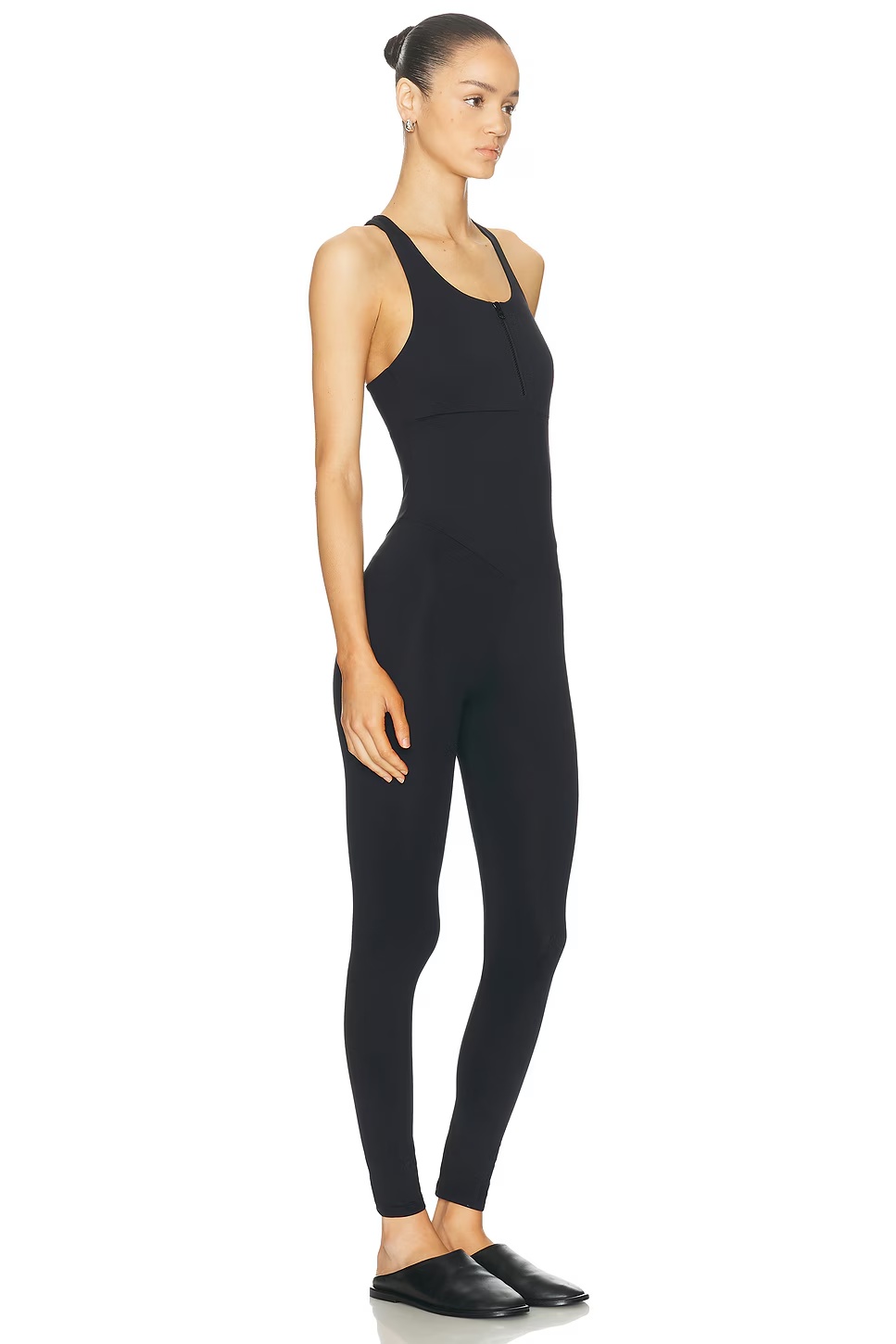 Racerback Leotard Black