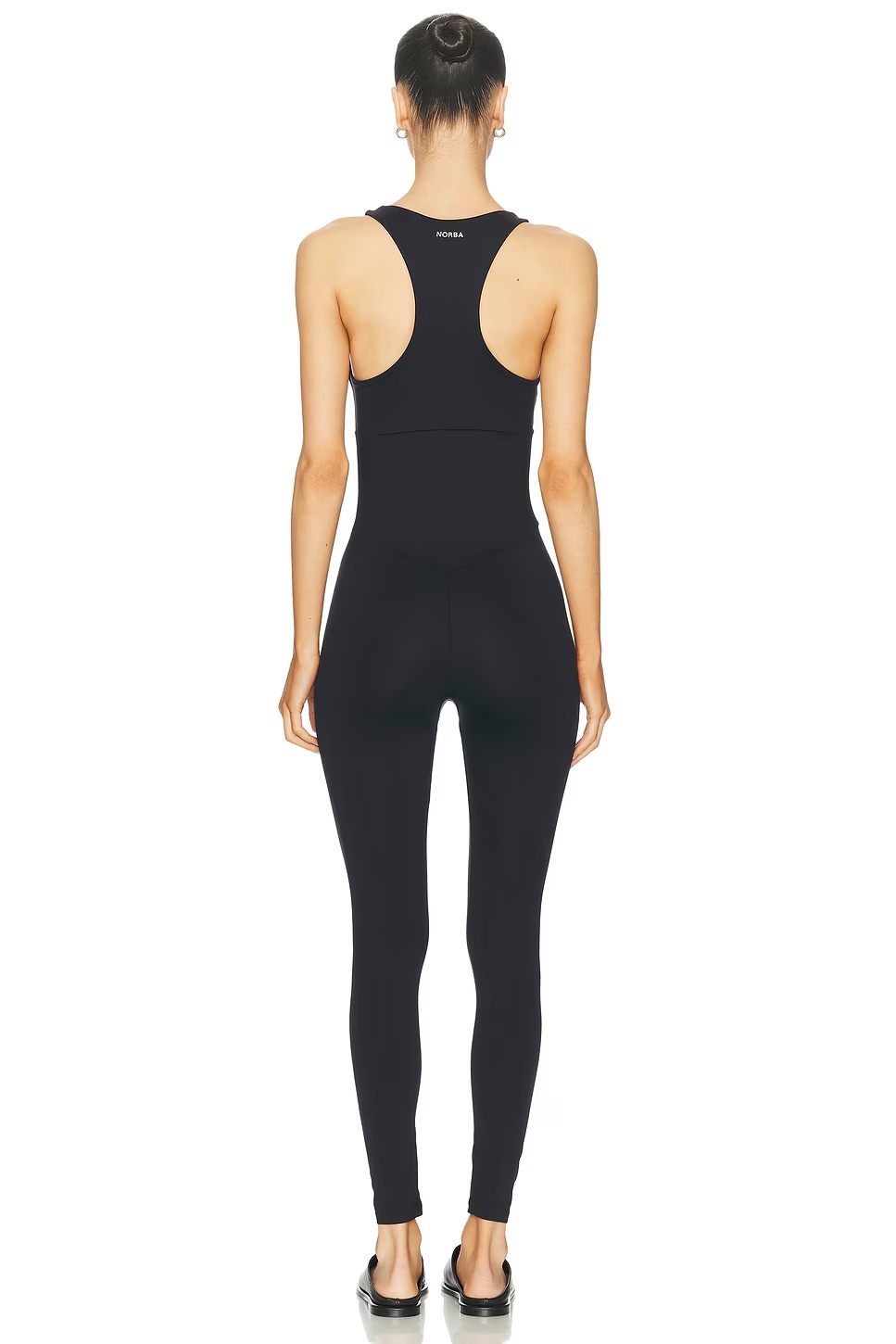 Racerback Leotard Black