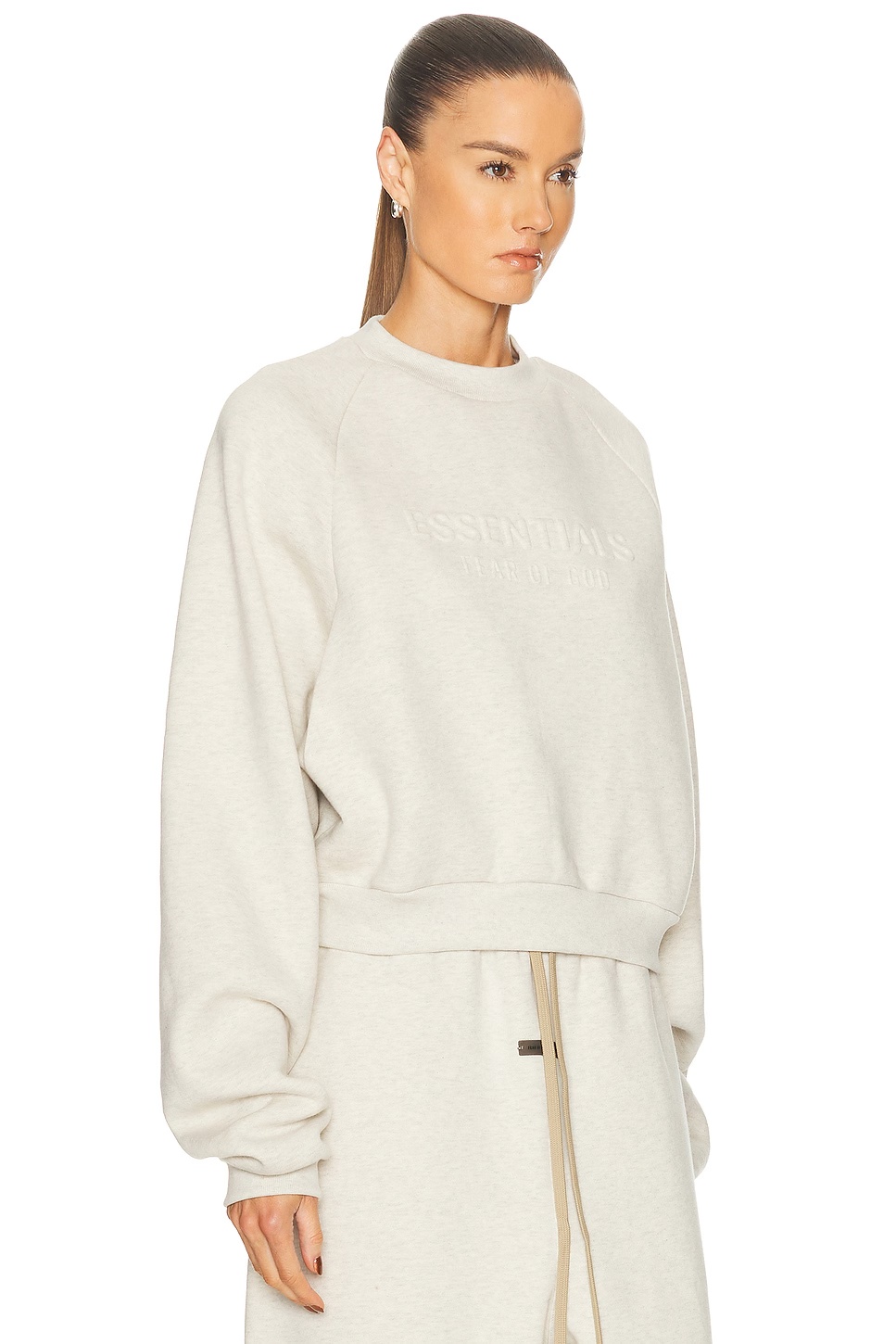 90's Raglan Sweatshirt Oatmeal Heather
