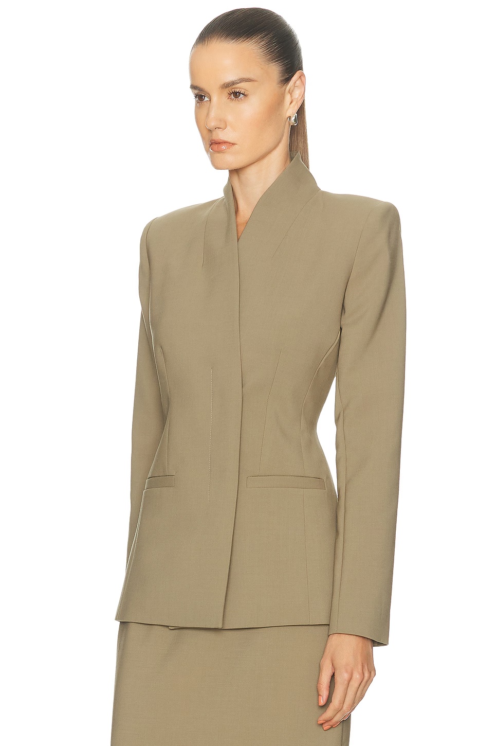 Jackie Blazer Dark Stone