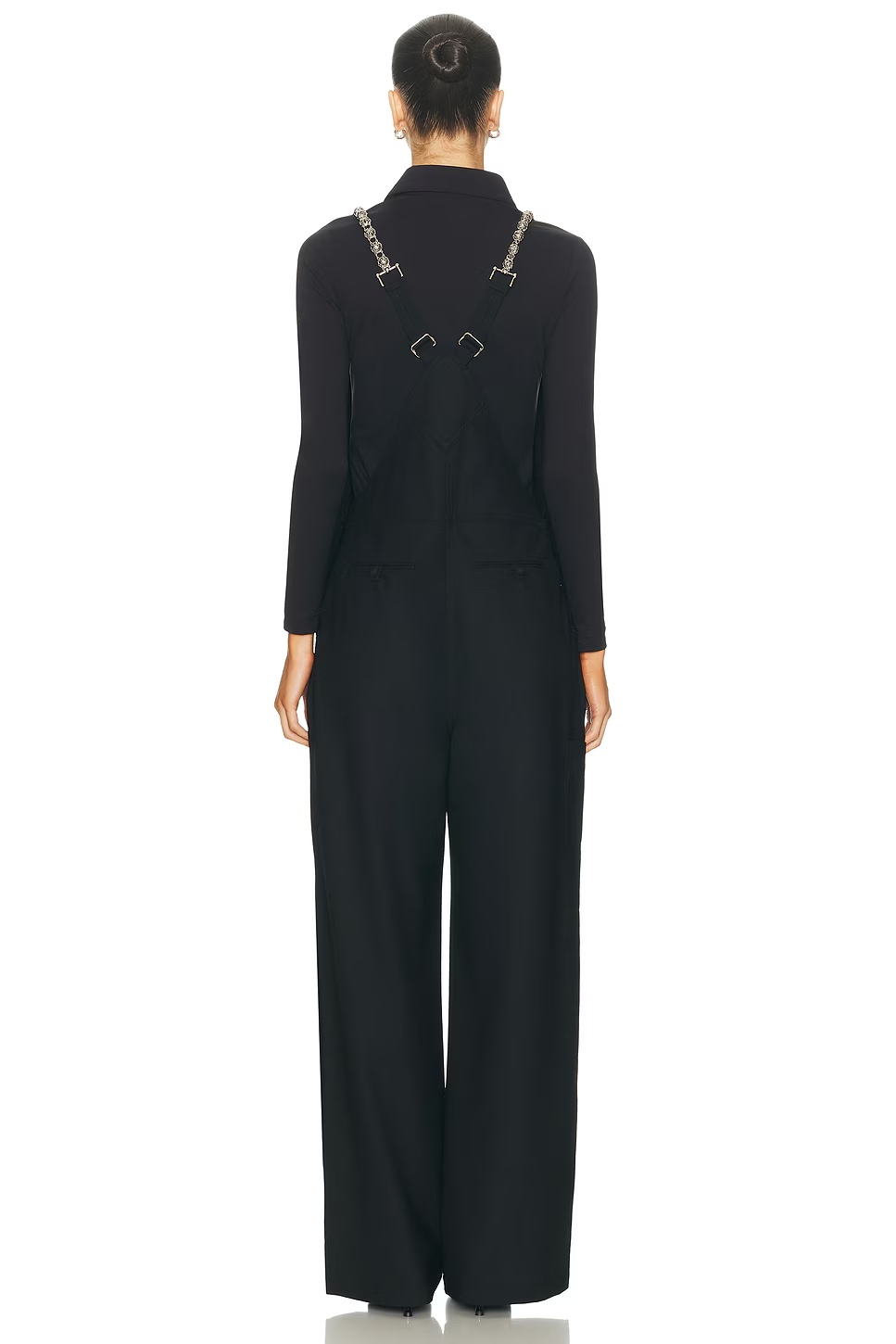 Chained Suiting Overall Black