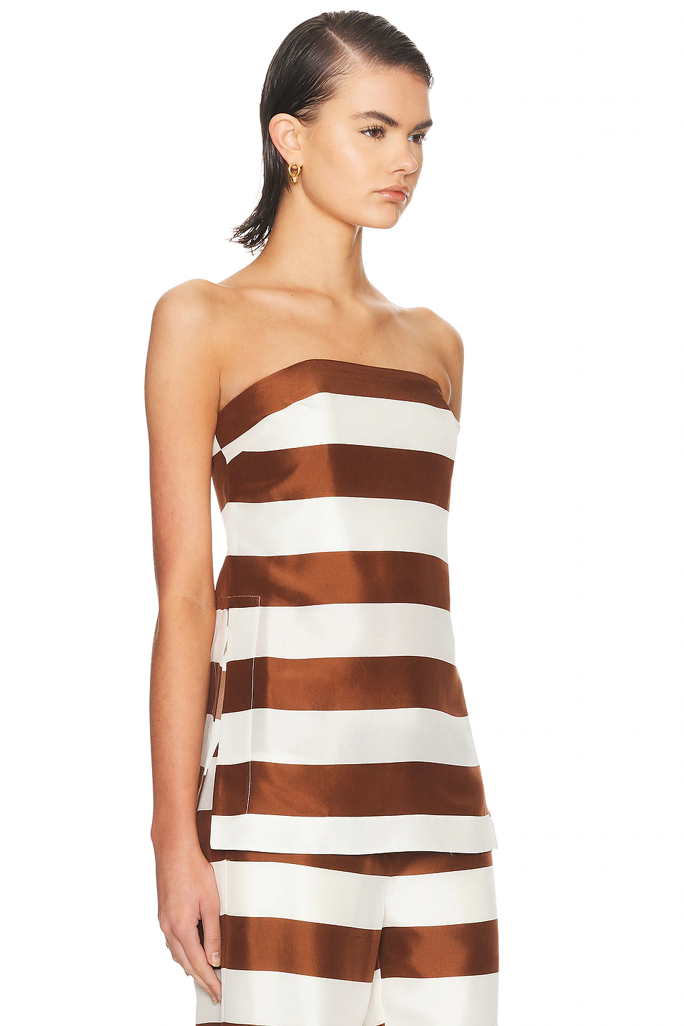 Rhett Top Large Saddle Stripe