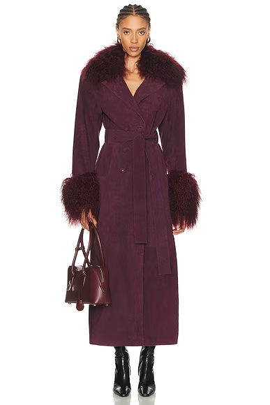 Britta Coat in Port Bordeaux