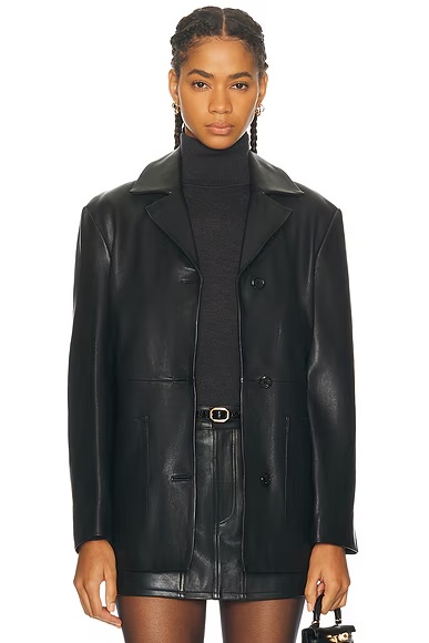 Leather Blazer Ink