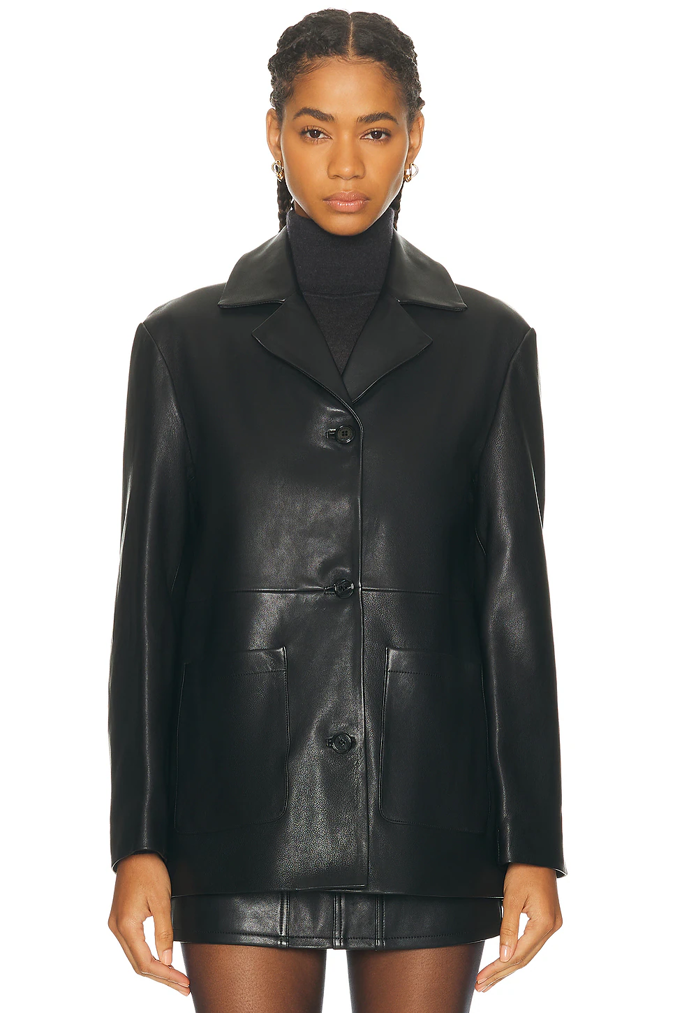 Leather Blazer Ink